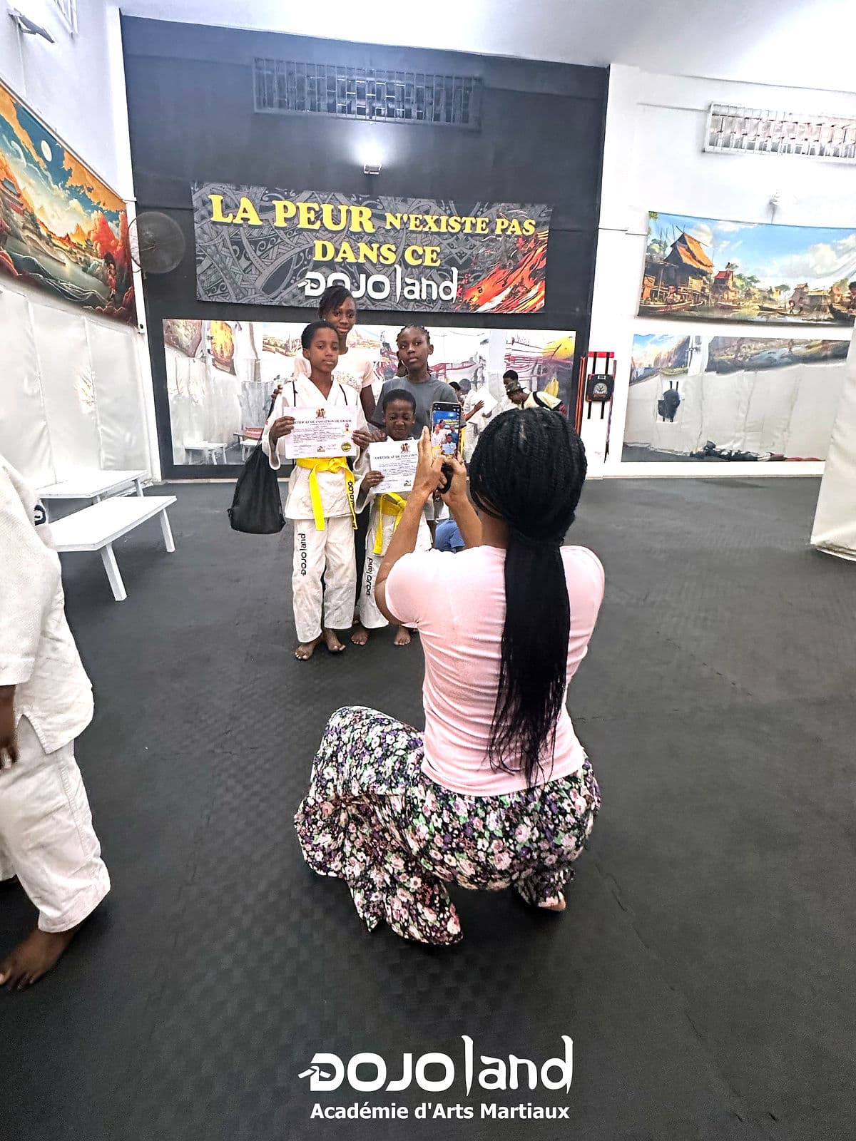Cérémonie de remise des ceintures de Judo à DojoLand : Célébrer le dévouement et la croissance