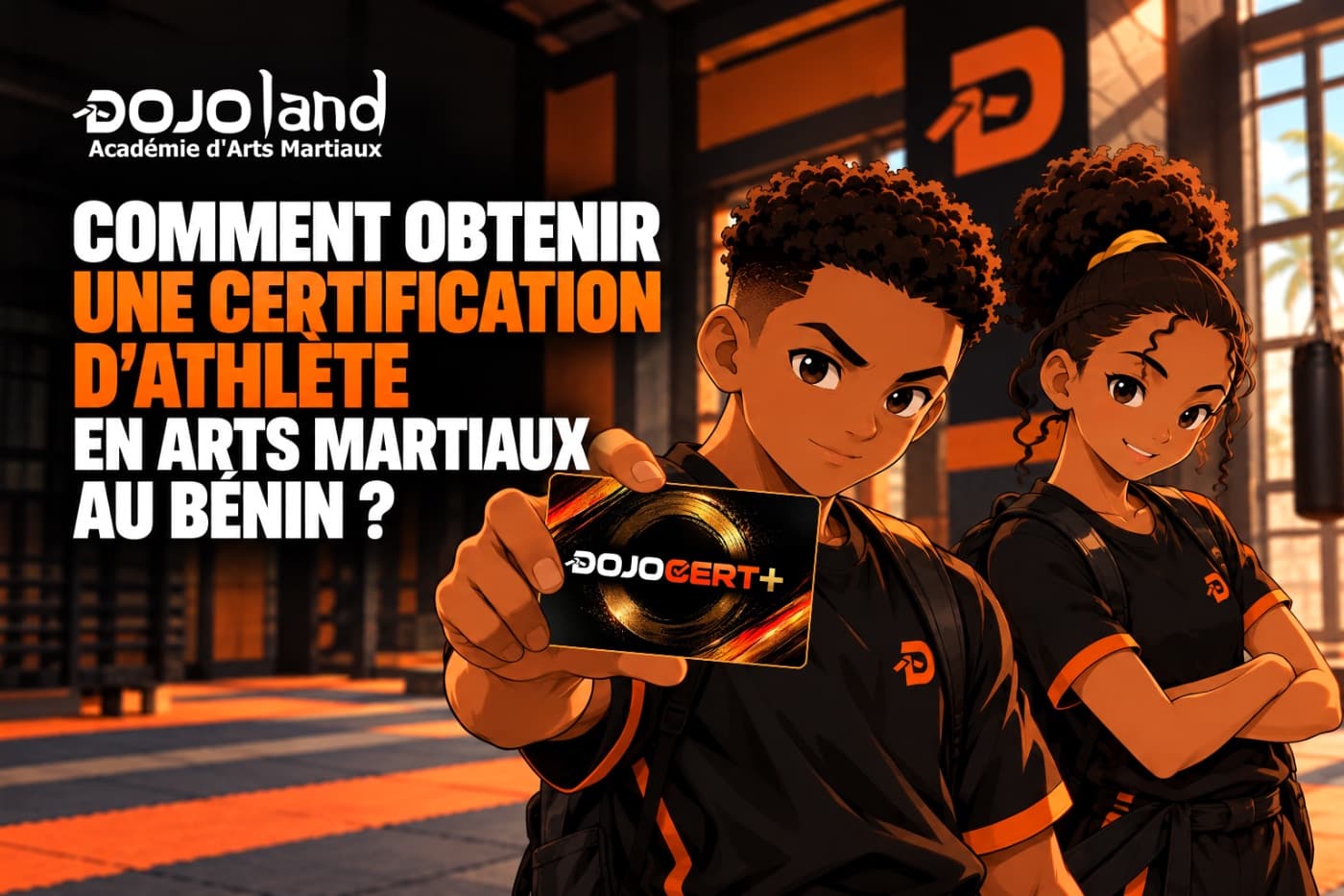 Comment obtenir une certification d'athlète d'arts martiaux au Bénin ?