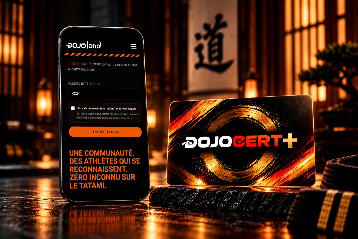 Comment s'inscrire à DojoCert, pas à pas