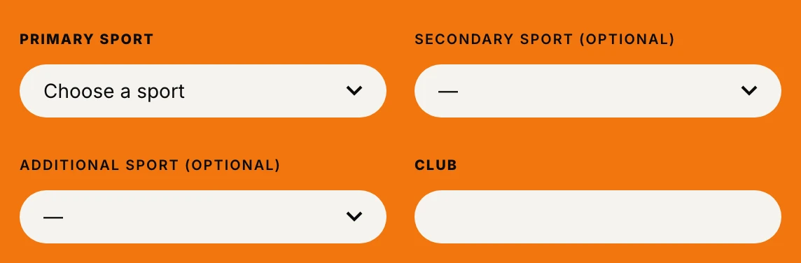 Screenshot of the DojoCert form